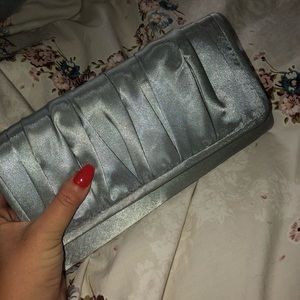 Silver clutch